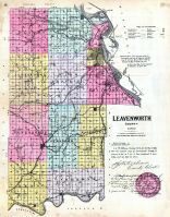 Leavenworth County, Kansas State Atlas 1887
